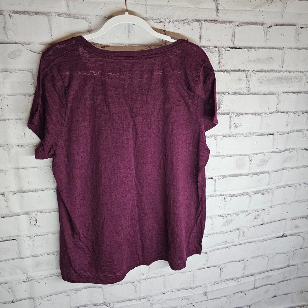 Maroon Short Sleeve Shirt - Picture 2 of 5